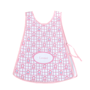 Avental Duplo Mini - Ursos Rosa