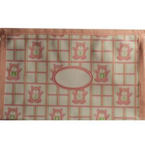 Bolsa Cremes Pequena - Ursos Rosa e Verde