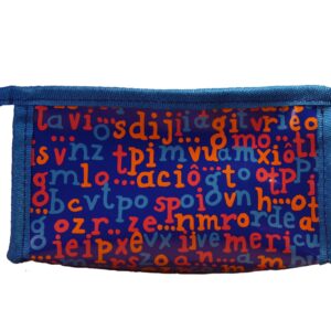 Bolsa Pequena com fecho - Letras